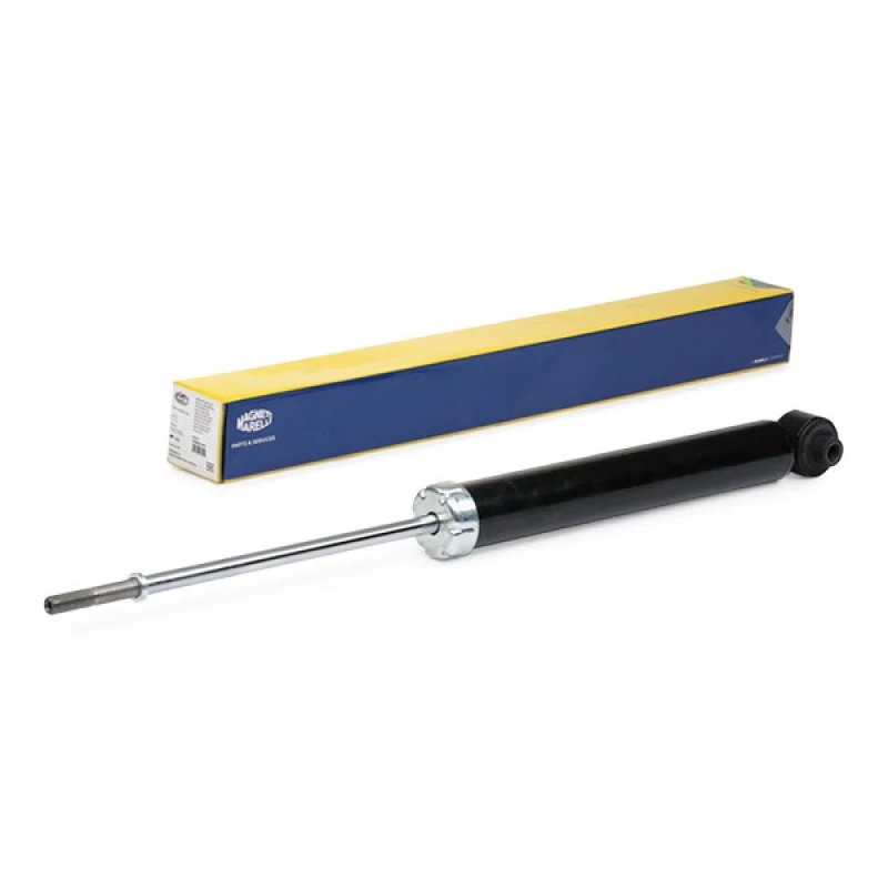Image of MAGNETI MARELLI 354965070000 Shock absorber Rear Axle, Gas Pressure, Twin-Tube, Telescopic Shock Absorber, Top pin Shock Absorber (854)