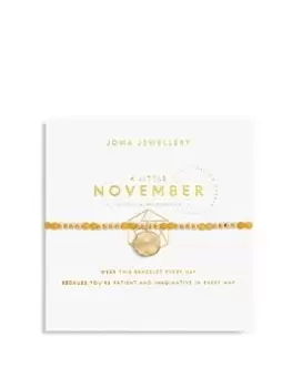 Image of Joma Jewellery A Little November Birthstone Bracelet