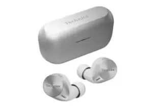 Image of EAH-AZ60M2ES Technics True Wireless Noise Cancelling Earphones with Multipoint Bluetooth - Silver