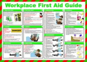 image of Safety Poster-Workplace First Aid Guide