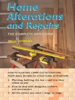 Image of Home Alterations and Repairs by Paul Hymers Paperback