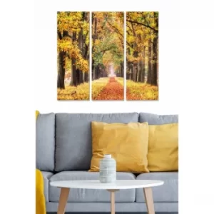 Image of MDF131144762 Multicolor Decorative MDF Painting (3 Pieces)