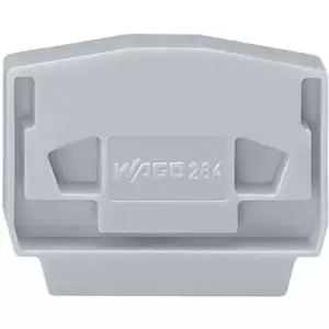 image of WAGO 264-368 T Block End Plate 4mm/0.157in Thick Cover + Intermedi...