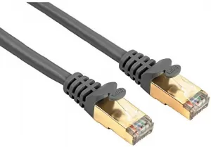 Image of Hama CAT 5e Network Cable STP Gold-plated Shielded Grey 15m