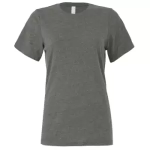 image of Bella + Canvas Womens/Ladies Heather Jersey Relaxed Fit T-Shirt (M) (Deep Heather)