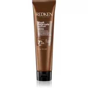 image of Redken All Soft Mega Curls smoothing cream for curly and stuBBorn hair 150ml