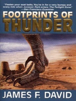 Image of Footprints of Thunder by James F David Book
