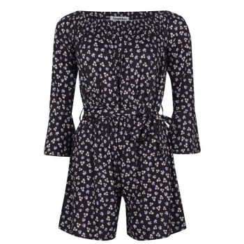 image of Miso Bardot Playsuit - Multi