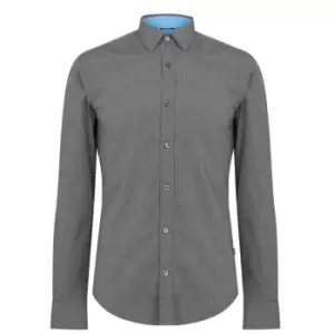 Image of Boss Reid 24P Long Sleeve Shirt - Blue