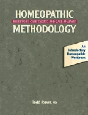 Image of homeopathic methodology repertory case taking and case analysis an introduc