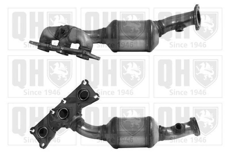 Image of QUINTON HAZELL Catalytic converter QUINTON HAZELL QCAT91350H
