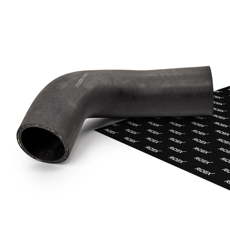 Image of RIDEX 3314C0652 Turbocharger Hose Photo corresponds to scope of supply, Rubber with fabric lining Rubber with fabric lining Charger Intake Hose (3314)