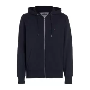 image of Tommy Hilfiger 1985 Zip Through Hoody - Blue