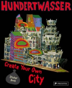 Image of Hundertwasser Create You Own City Sticker Book by Rahel Goldner Paperback