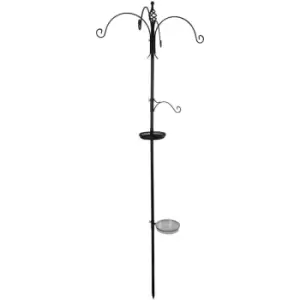 Image of Bird Feeder Station FB150 Esschert Design Green