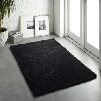 image of Chicago Black 67cm x 200cm Runner - Black