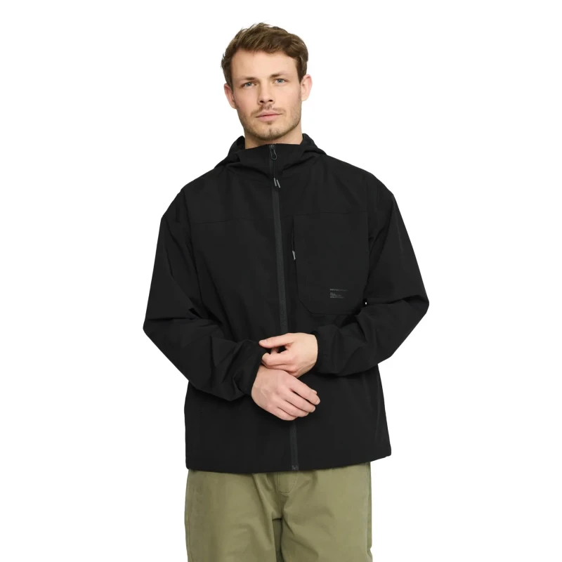 Image of Revolution Hooded windbreaker Revolution Noir Male M