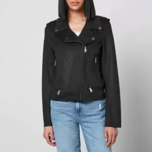 Image of Guess Monica Faux Suede Jacket - L