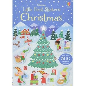 Image of Little First Stickers Christmas Paperback / softback 2018