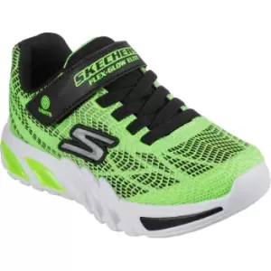 Image of Skechers Boys Flex Glow Elite Vorlo Light Up Sporty Trainers UK Size 11.5 (EU 29)