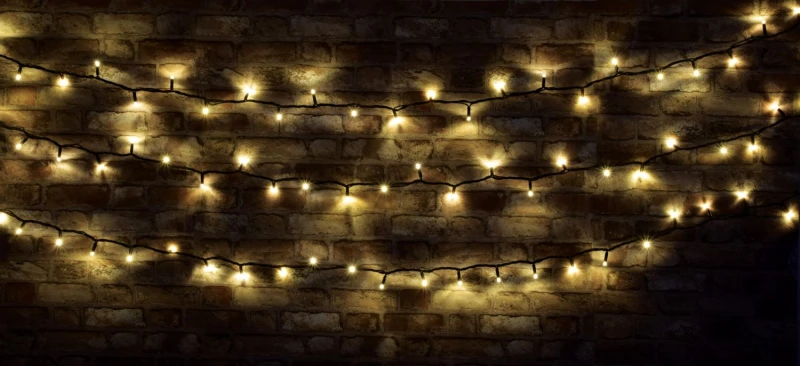 Image of Lyyt Lyyt 90 LED 9m Heavy Duty LED String Lights [Linkable] - Warm White 155.404UK