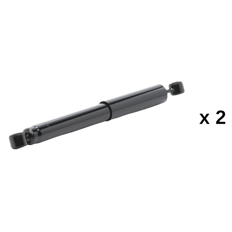 Image of RIDEX 854S21235 Shock absorber Rear Axle, Oil Pressure, Twin-Tube, Telescopic Shock Absorber, Bottom eye Shock Absorber (854)