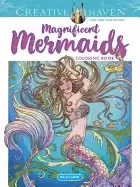 Image of creative haven magnificent mermaids coloring book