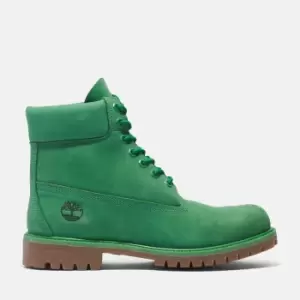Image of Timberland 50th Edition Premium 6" Waterproof Boot For Men In Green Green, Size 8