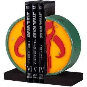 Star Wars Bookends Mandalorian Logo 11 cm