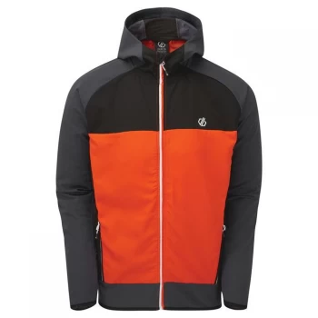 Image of Dare2B Aptile Hooded Soft Shell Jacket - TrlBlz/Ebony