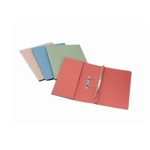 Image of Guildhall Transfer Spring File 420gsm Pocket Foolscap Buff Ref 211/6001Z Pack 25