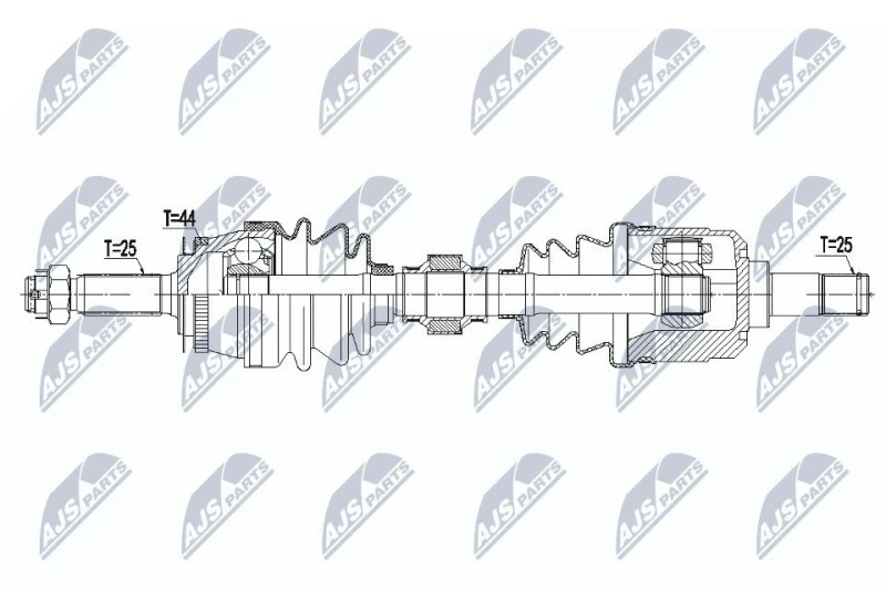 Image of NTY Drive shaft NTY NPW-HY-591