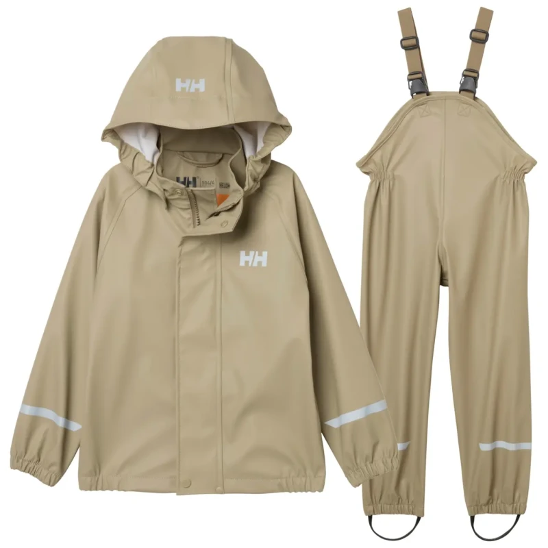 Image of Helly Hansen Waterproof suit for children Helly Hansen Bergen 2.0 Rainset Marron Unisex 4 ans