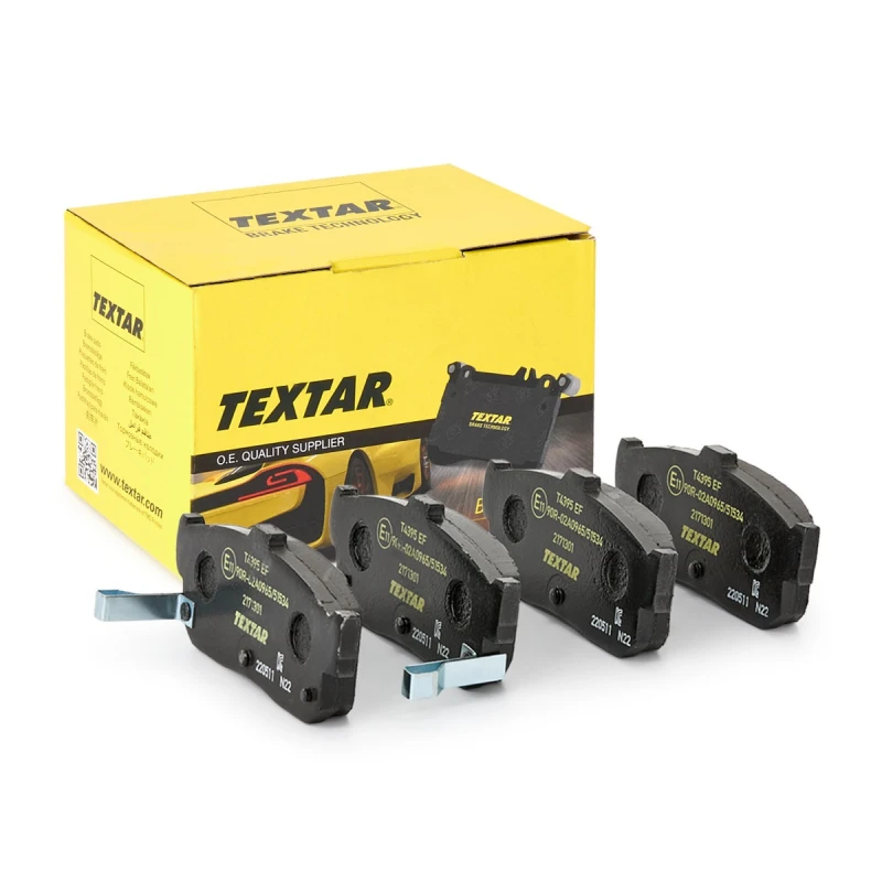 Image of TEXTAR 2171301 Brake pad set with acoustic wear warning Brake Pad Set,disc brake (402)