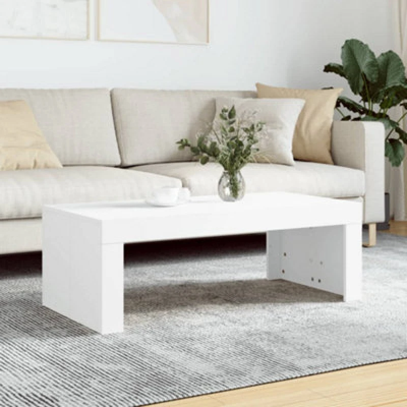 Image of VIDAXL Coffee Table White 102x50x36cm Engineered Wood Vidaxl 8720845920326