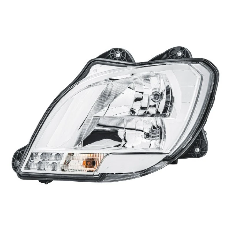 Image of HELLA 1LD 010 116-591 Headlights H1, Left, with bulbs, Halogen Headlight (259)