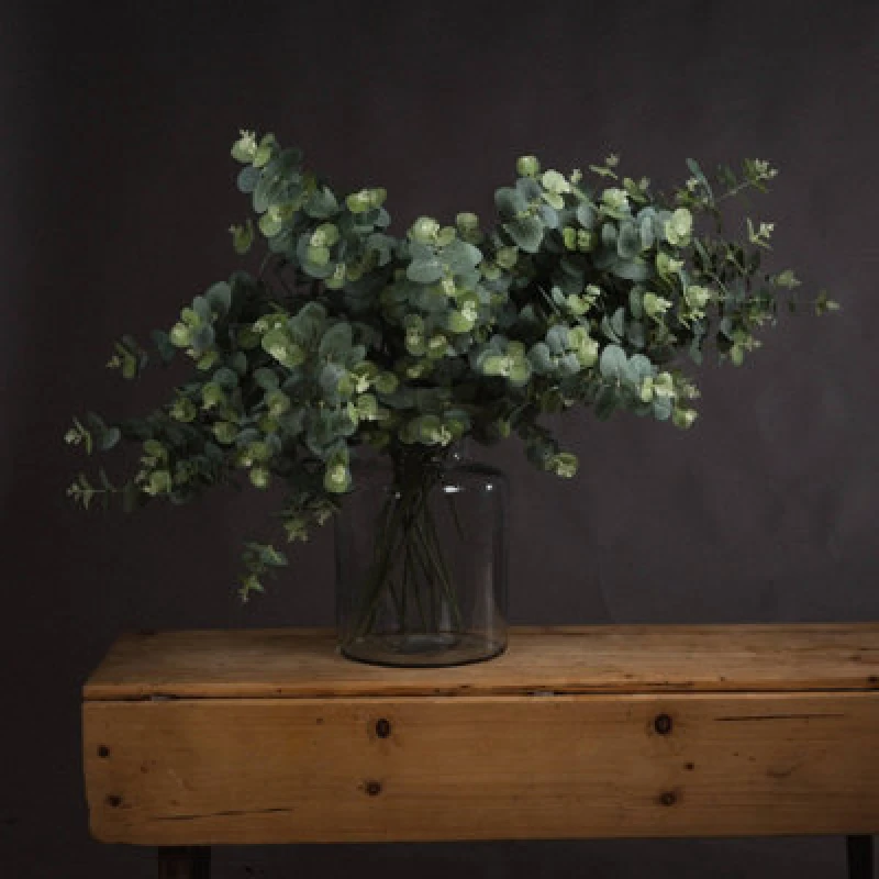 Image of Hill Interiors UK Homeliving Artificial Eucalyptus Spray