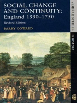 Image of Social Change and Continuity by Barry Coward Paperback