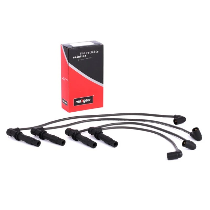 Image of MAXGEAR 53-0065 Ignition Lead Set Number of circuits: 4, with holder Ignition Cable Kit (685)