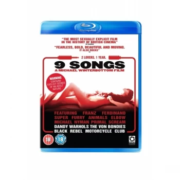 image of 9 Songs 2009 Bluray