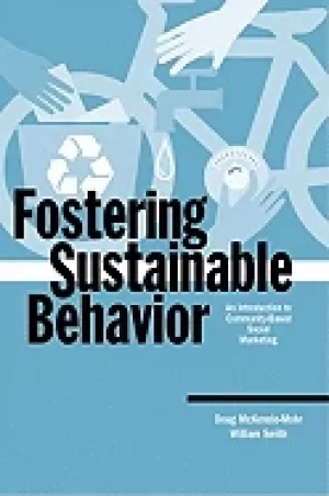 Image of fostering sustainable behavior an introduction to community based social ma