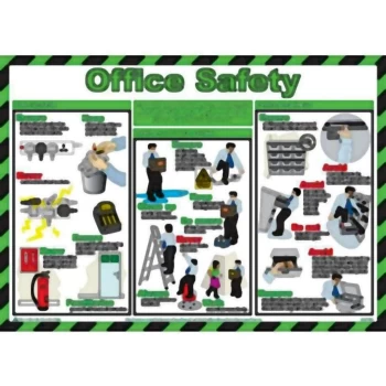 Image of Safety Poster - Fork & Lift Truck Safety - Lam 590 X 420MM