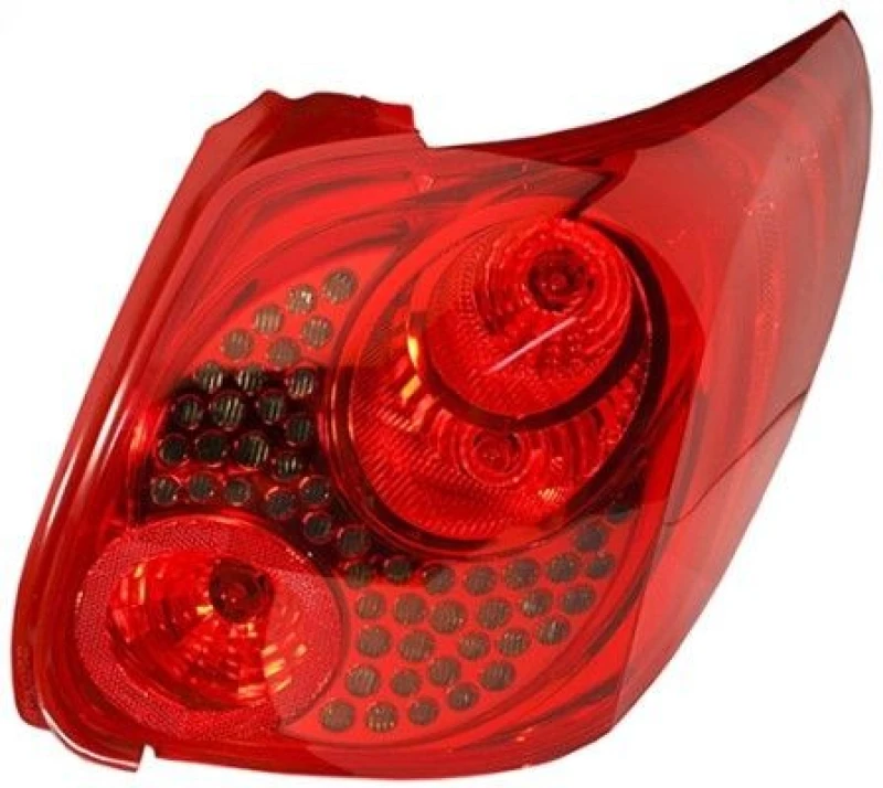 Image of HELLA 2VP 354 677-011 Rear light Left, W5W, with bulbs Combination Rearlight (391)