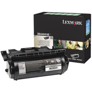 Image of Lexmark X644H11E Black Laser Toner Ink Cartridge