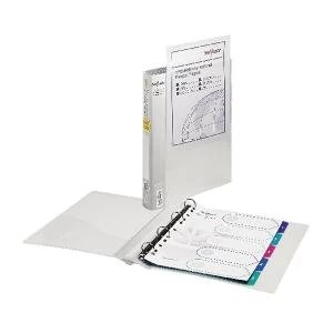Image of Snopake Presentation 4 A4 Ring Binder 25mm Clear 13368