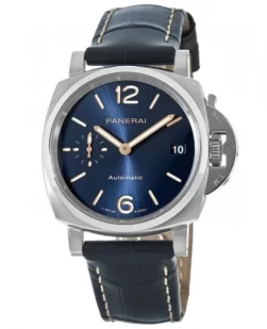 Image of Panerai Luminor Due 38mm Blue Dial Mens Watch PAM00926 PAM00926