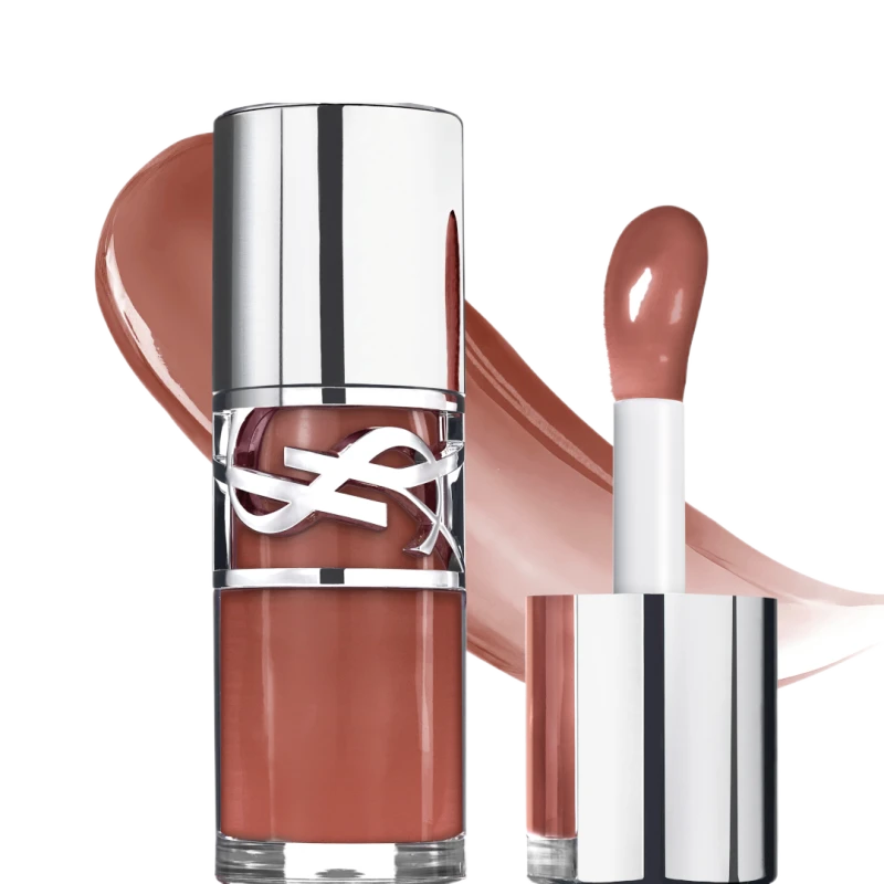 Image of Yves Saint Laurent Loveshine Plumping Lip Oil Gloss 6ml 4 - Honey Pure Love