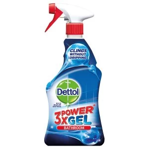 image of Dettol 500ml 3X Bathroom Power Gel