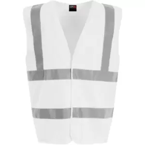 Image of PRO RTX High Visibility Unisex Waistcoat (XL) (White) - White