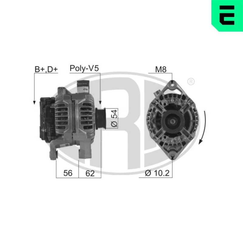 Image of ERA Alternator ERA 210227A